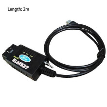 Modifierad ELM327 MS-CAN HS-CAN Forscan OBD2 USB Diagnostic Scanner för Ford Black