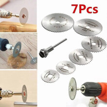 7 lames de disque HSS pour coupe du bois pour outil rotatif Dremel