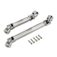 Arbre de transmission central en forme de D en acier inoxydable pour chenille axiale 1/24 RC SCX24 Jeep