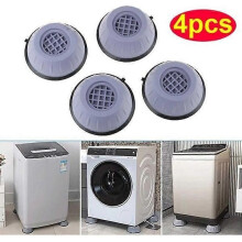 Lot de 4 tapis antidérapants anti-vibrations pour machine à laver et sèche-linge