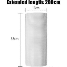 TEMPSA Avgasslang FÖR LUFTKONDITIONERING Bärbar mobil luftkonditionering 15CMx200CM