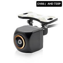 (AHD720P) Greenyi 4 broches RCA HD 1920 x 1080P 170 degrés lentille en verre fisheye doré vision nocturne