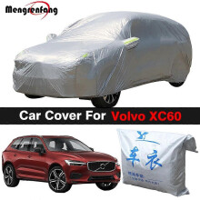 Housse de protection complète pour SUV Volvo XC60, pare-soleil extérieur, anti-UV, neige, pluie, poussière