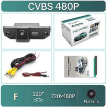 (CVBS-720x480P) Caméra de recul GreenYi 170 degrés 1920x1080P HD AHD Vision nocturne pour véhicule Ford