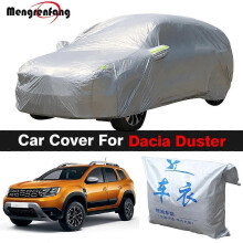 Autohoes voor Dacia Duster 2010-2021 Buitenzonwering Anti-UV Regen Sneeuw Mistbestendige Hoes Stofdicht