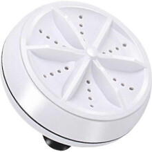 Mini lave-linge à ultrasons rotatif portable personnel Turbo Washer B Blanc
