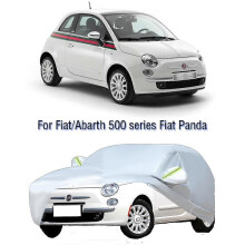 Housse de protection complète pour petite voiture, compatible avec Abarth/Fiat Panda, Fiat 500, Benz,