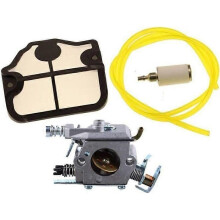 Carburateur met luchtfilter, brandstofslang en brandstoffilter voor Husqvarna kettingzaag 36 41 136