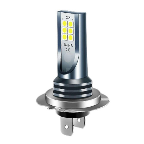 Ampoule LED H1 6000K - 24 SMD, Blanc Froid, Pour Phares Et Antibrouillards Voiture, 12V, étanche IP65