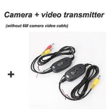 (Kit sans fil 4 LED) HD Voiture CCD LED Vision Nocturne Étanche Moniteur Arrière De Stationnement De