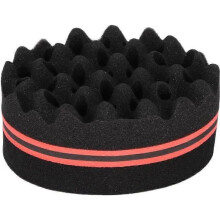 Spazzola in spugna per capelli VINGVO, spazzola in spugna per capelli con fori grandi, pettine a spirale