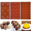Half Sphere Silikon Kakform Muffin Choklad Cookie Form Bakform 3st Pg590 1