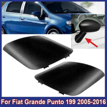 Bilsidobackspegelkåpa Kåpor Trim för Fiat Grande Punto 05-20/Punto Evo 08-20/Punto 06-20 Rearview