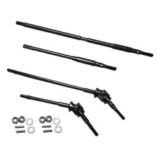 Lot de 4 essieux avant et arrière CVD en acier AR60 pour chenilles Axial Wraith 90018 RR10 90048 1/10