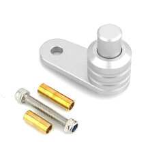 (ingen logotyp Silver)För Zontes ZT 250 S/310T 2/310R 2/310X 2 GP/310V Motorcykel CNC aluminium parkeringsbroms
