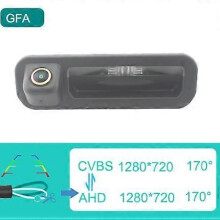 (GFA-CVBS720P-AHD720P) Caméra de recul HD 1920x1080p pour Ford Focus SE ST/Focus 2 3