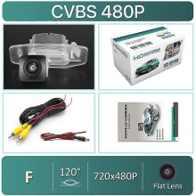 (CCD-CVBS720x480P)HD AHD 1080P 170 degrés Fisheye Sony/MCCD Objectif Caméra de recul pour véhicule