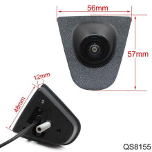 (D.)HD CCD Logo du véhicule Emblème Caméra avant pour Honda XR-V Odyssey Accord Civic CRV Spirior Crosstour