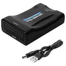 XCSOURCE HDMI till SCART-omvandlare MHL HDMI till SCART HD-adapter Stöd NTSC PAL för SKY HD Blu Ray