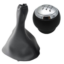 (6 hastigheter B)5/6 hastigheter ABS växelspaksreglage Shifter Pen Gaitor Boot Cover Case för Toyota