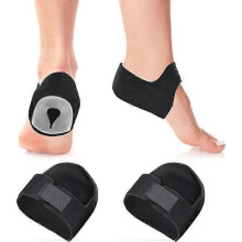 Paar Fersensporn-Fersenschoner Schuhe Silikon-Fersenschutz Fersensporn-Einlegesohle für Männer und Frauen