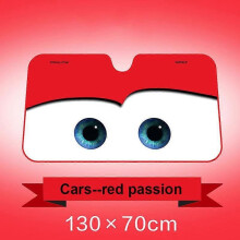 (rouge) 6 couleurs yeux pare-brise chauffant pare-soleil fenĂŞtre de voiture pare-brise couverture pare-soleil