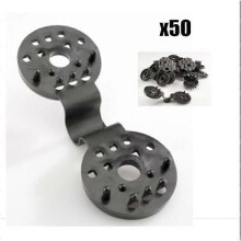 Mega-Deal Sichtschutz-Befestigungsclip x 50 Stück
