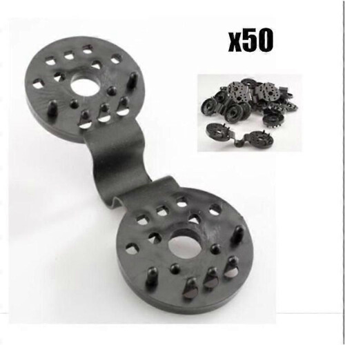 Mega-Deal Privacy Screen Fixing Clip x 50st