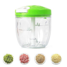 Hachoir manuel multifonction en plastique