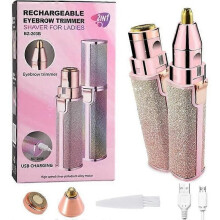 Flawless Face Epilator Eyebrow Epilator for Women 2 i 1 Eyebrow Epilator Pen Uppladdningsbar ögonbrynshyvel