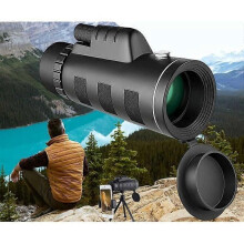Starscope Monocular - High Power HD Monocular with Smartphone Holder and Tripod - Waterproof Monocular
