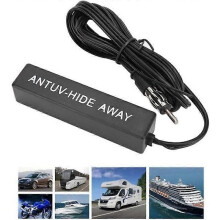 Antenne de voiture LIA, radio stéréo universelle, antenne amplifiée dissimulée AM-FM, électronique pour