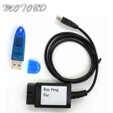 Diagnostisk kabel med USB-dongel FNR Key Prog 4 IN 1 För Nissan/Renault Key Prog 4-i-1USB Key Prog