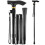 Walking Stick - Unspecified - Foldable - Adjustable 86-97 cm - Aluminum Alloy - Non-slip 1