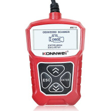 (Röd)KONNWEI KW310 OBD2 bildiagnostisk skanningsverktyg Automotive ODB2-kodläsare med rysk OBD 2-skanner