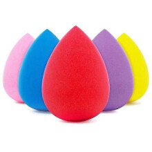 Éponges de maquillage LEYTN - 5 éponges double usage humides et sèches pour tous types de cosmétiques