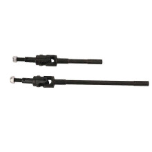 (FRÄMRE CVD)AXIAL SCX6 Heavy Duty Stål UniversalAXLAR Fram Bak Led CVD Drivaxel Dogbone För