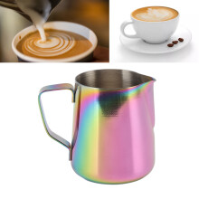 Milchschaumpitcher 550 ml 7-Farben Edelstahl