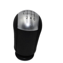 (6 apeed silver) Växelspaksknopp Boot Spak Switch Handtag för Ford Focus 2 Mondeo MK2 2005-2011 Manual