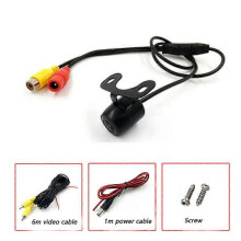 (xiaohudie) Caméra de recul universelle pour voiture, 12 LED, vision nocturne, caméra de recul, étanche