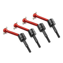 (4st Röd)4st Metall Universal Drivaxel Drivaxel CVD 53792 för Tamiya TT01 TT02 TT01D TT01E TA04