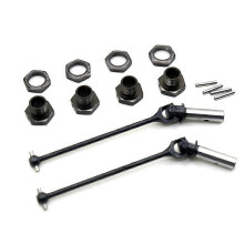 (1 set) Metall 94 mm drivaxel CVD drivaxel och 17 mm hjulhexadapter IF621 för Kyosho MP10 1/8 RC