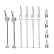 (1 ensemble) 14 pièces Wltoys 144001 144002 144010 124007 124016 124018 124019 arbre de transmission