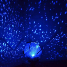 Lampada proiettore per la decorazione della camera da letto con stelle e cielo notturno, fai da te,