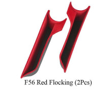 (Flocage rouge F56) Pour BMW Mini Cooper F56 F55 Une voiture côté intérieur avant arrière poignée de