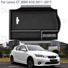 För Lexus CT 200h CT200h 2011-2017 Bil Center Console Armstöd Förvaringslåda Organiseringsbricka Tillbehör