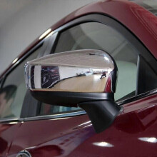(Krom)För Mazda 3 Axela 2014 2015 2016 2017 2018 Tillbehör ABS Kolfiber Bilbackspegel