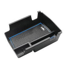 (Blå)För Jeep Compass 2021 2022 2023 Car Armrest Box Storage Center Console Förvaringsbox Compass Armstöd