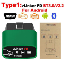 (vLinker V3.0)Vgate vLinker FD+ ELM327 Bluetooth-kompatibel 4.0 FORScan wifi OBD2 Car Diagnostic OBD