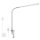 Lampe de bureau à pince USB 10 W, 36 LED, éclairage blanc, commande tactile, intensité variable, lampe 1